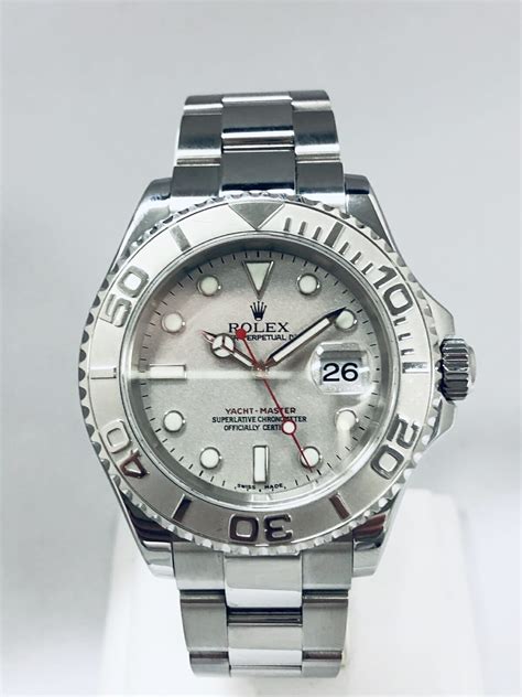 rolex yachtmaster platinum bezel replacement|Rolex 16622 bezel.